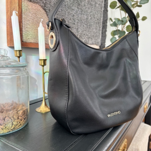 Valentino Leather slouch shoulder bag - Picture 2 of 10